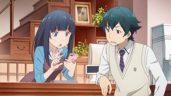 [悠哈璃羽字幕社&VCB-Studio] Eromanga Sensei / 埃罗芒阿老师 / エロマンガ先生 10-bit 1080p HEVC BDRip [Fin]插图icecomic动漫-云之彼端,约定的地方(´･ᴗ･`)6